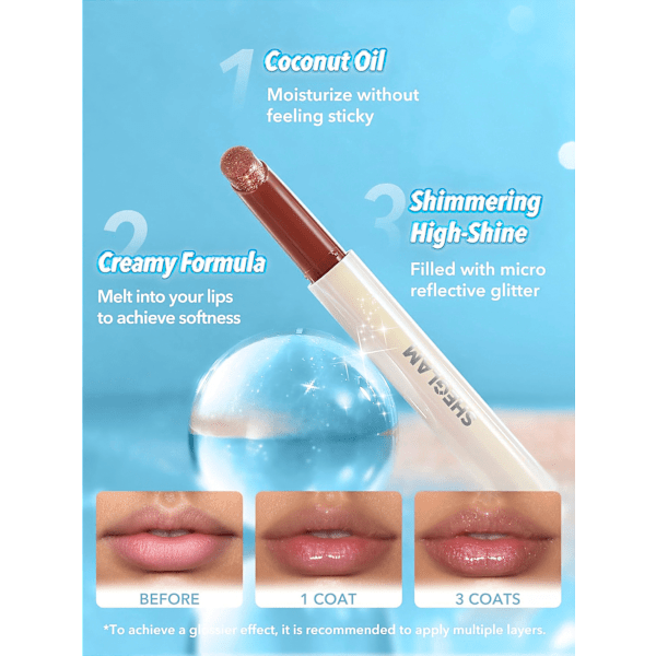 Lippenstift Plumper Shimmer Sugar Crystal SHEGLAM