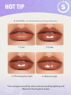 Lippenstift Plumper Shine First Crush SHEGLAM