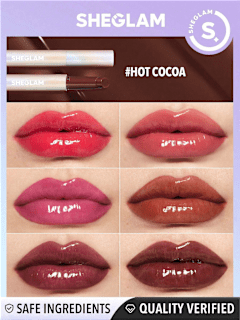 Lippenstift Plumper Shine Hot Cocoa SHEGLAM