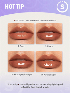 Lippenstift Plumper Shine Hot Cocoa SHEGLAM