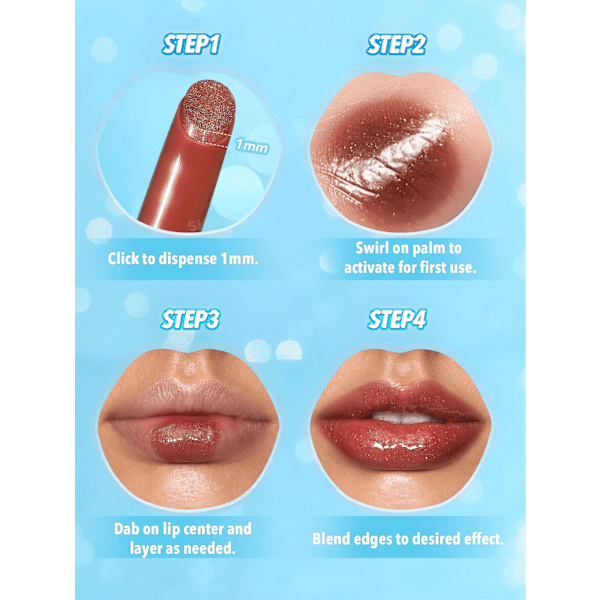Lippenstift Shimmer Plumper-Sepia Kiss SHEGLAM