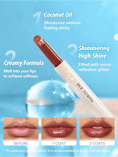 Lippenstift Shimmer Plumper-Sepia Kiss SHEGLAM
