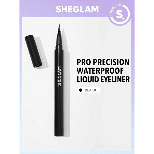 Liquid Eyeliner Pro Precision Waterproof Black SHEGLAM