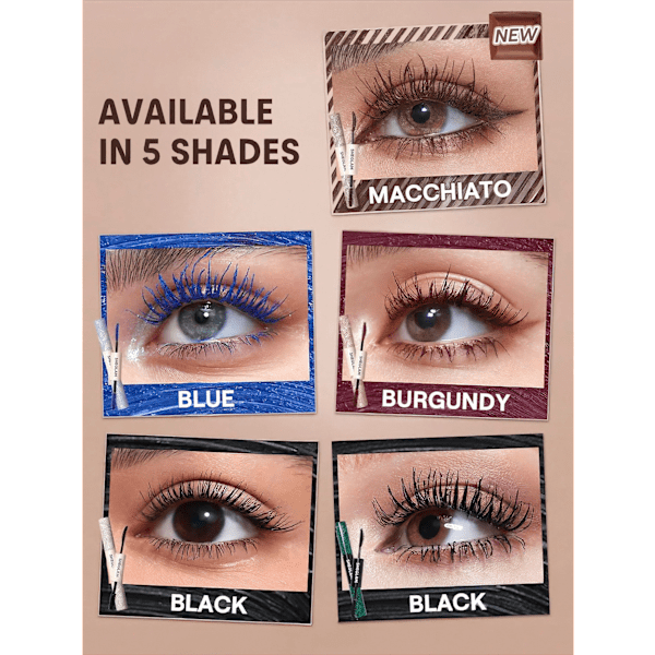 Mascara All In One Volume & Length Waterproof Macchiato SHEGLAM