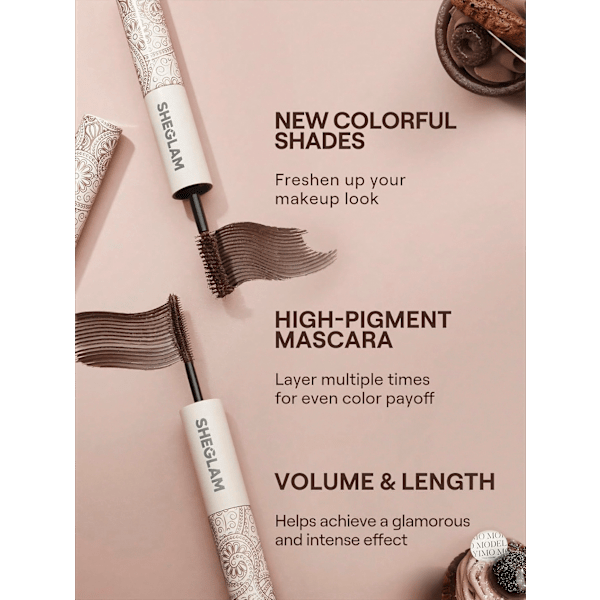 Mascara All In One Volume & Length Waterproof Macchiato SHEGLAM
