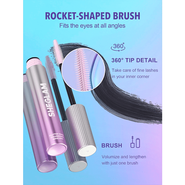 Mascara Flutter Wink Volumizing SHEGLAM