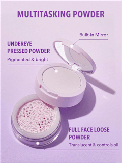 Puder Duo Face&Under Eye Taro SHEGLAM