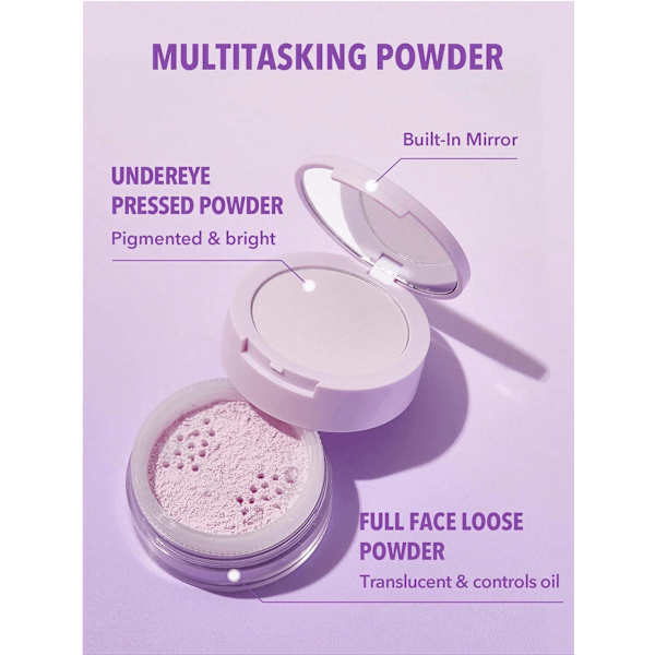 Puder Duo Face&Under Eye Taro SHEGLAM