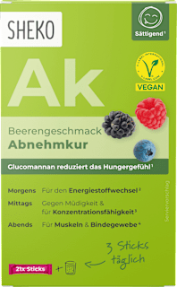 Abnehmkur Sticks Beerengeschmack 21 St SHEKO