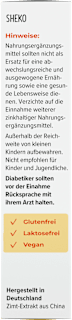 Blutzucker Balance Tabletten SHEKO