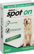 Insektenschutz Fluid spot on für große Hunde (5x3 ml) Shield N
