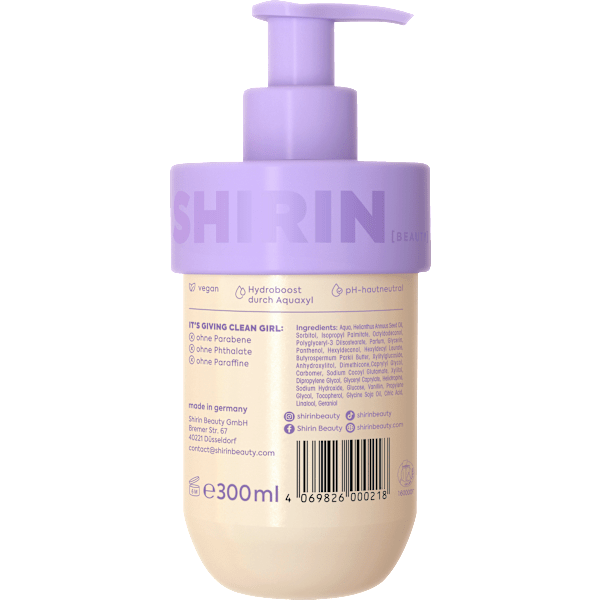 Körpermilch Creamy Blueberry Caramel Bliss SHIRIN BEAUTY