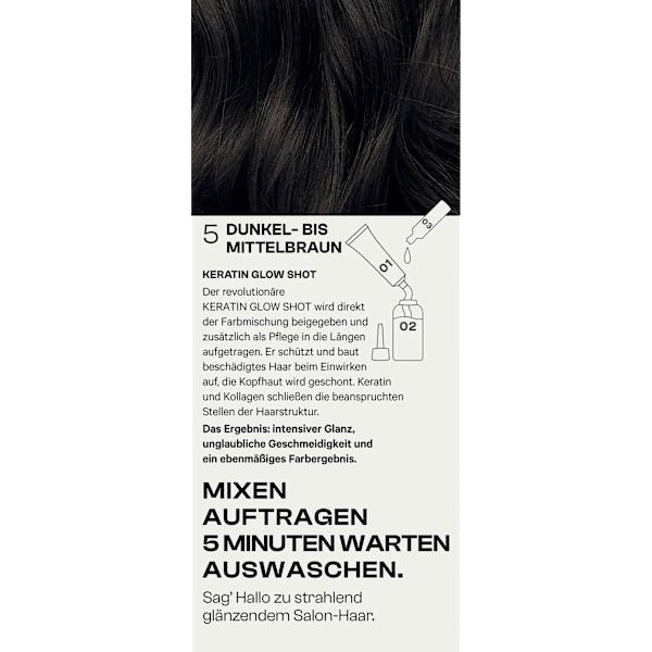 Ansatzset Root Fix 5 Dunkel- bis Mittelbraun SHYNE Professional