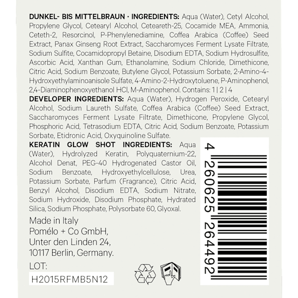 Ansatzset Root Fix 5 Dunkel- bis Mittelbraun SHYNE Professional