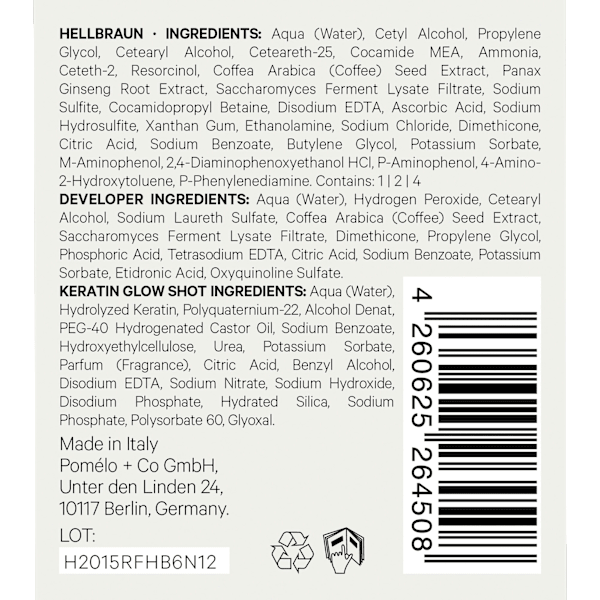 Ansatzset Root Fix 6 Hellbraun SHYNE Professional
