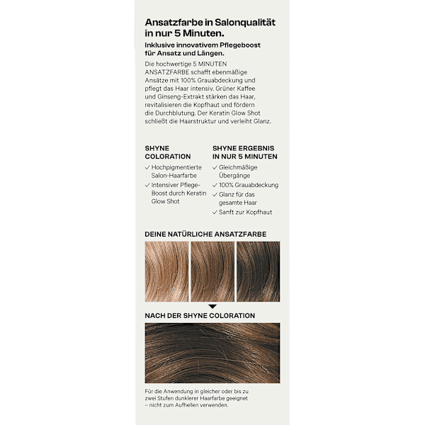 Ansatzset Root Fix 7 Dunkelblond SHYNE Professional