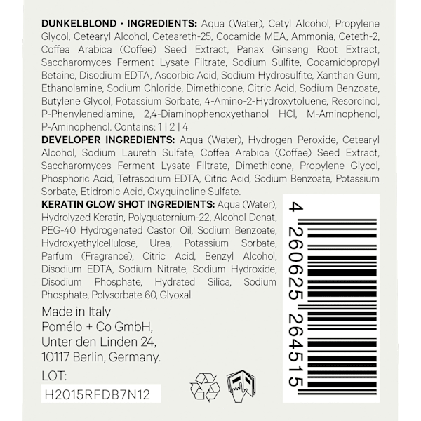 Ansatzset Root Fix 7 Dunkelblond SHYNE Professional