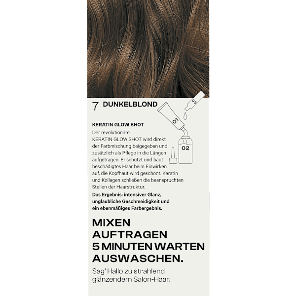Ansatzset Root Fix 7 Dunkelblond SHYNE Professional
