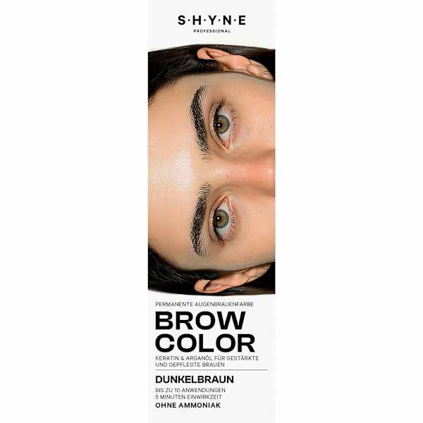 Augenbrauenfarbe Brow Color Dunkelbraun SHYNE Professional
