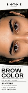 Augenbrauenfarbe Brow Color Schwarz SHYNE Professional