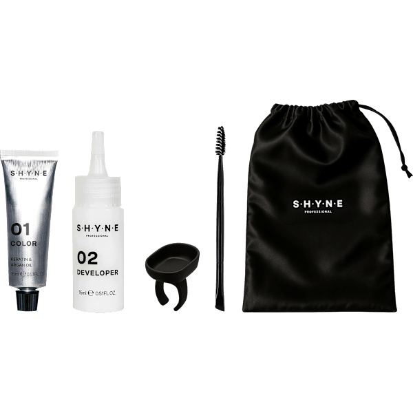 Augenbrauenfarbe Brow Color Schwarz SHYNE Professional