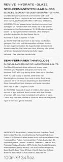 Farb-Glanzbehandlung Glossing Cool Blond SHYNE Professional