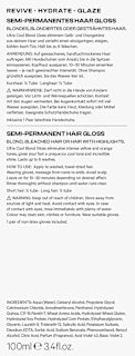 Farb-Glanzbehandlung Ultra Cool Blond SHYNE Professional