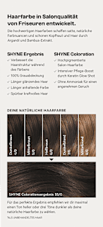 Haarfarbe 55/0 Barcelona Mittelbraun Natur SHYNE Professional