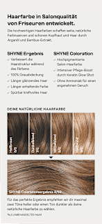 Haarfarbe 8/69 Munich Mittelblond Cool Beige SHYNE Professional