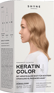 Haarfarbe 9/13 Düsseldorf Hellblond Soft Gold SHYNE Professional
