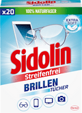 Brillenputztücher Streifenfrei Sidolin