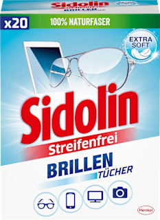 Brillenputztücher Streifenfrei Sidolin