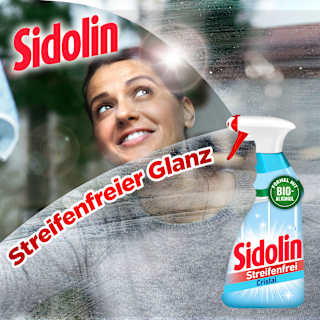 Glasreiniger Cristal 3in1 Sidolin