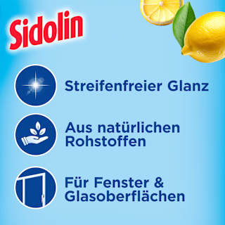 Glasreiniger Zitrus  Sidolin