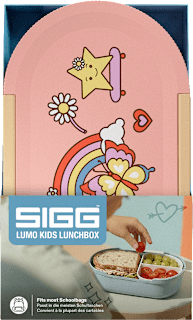 Snackbox Lumo rosa/gelb SIGG
