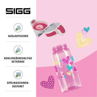 Trinkflasche Kinder Viva One pink, 500 ml  SIGG