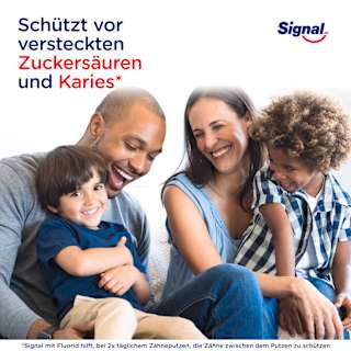 Zahnpasta Kariesschutz Signal