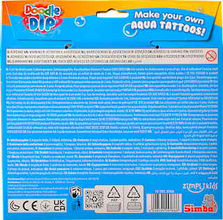 DIY Tatoos Doodle Dip Set 9tlg Simba