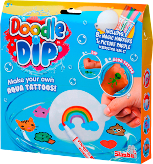 DIY Tatoos Doodle Dip Set 9tlg Simba