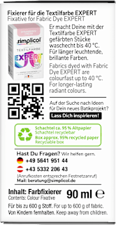 Farbfixierer für Textilfarbe expert  Simplicol