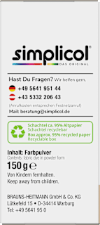 Textilfarbe expert Marine Blau Simplicol