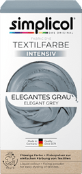 Textilfarbe intensiv Elegantes Grau Simplicol