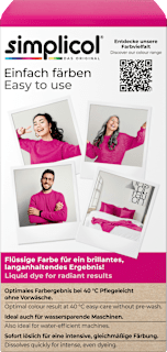Textilfarbe intensiv Pink-Berry Simplicol