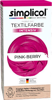 Textilfarbe intensiv Pink-Berry Simplicol