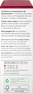 Textilfarbe intensiv Rubin-Rot Simplicol