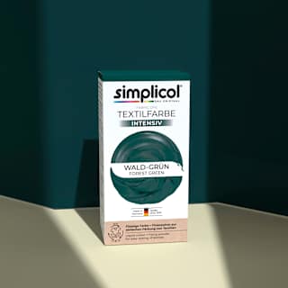 Textilfarbe intensiv Wald-Grün Simplicol