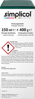 Textilfarbe intensiv Wald-Grün Simplicol