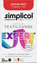 Textilfarbe Mohn-Rot Simplicol