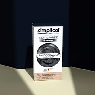 Textilfarbe Samt Schwarz Simplicol