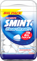 Pastillen, 2h Peppermint, Pfefferminze, zuckerfrei, Big Pack Smint